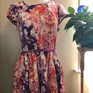 Gabby Skye multicolored dress.  Sz 12